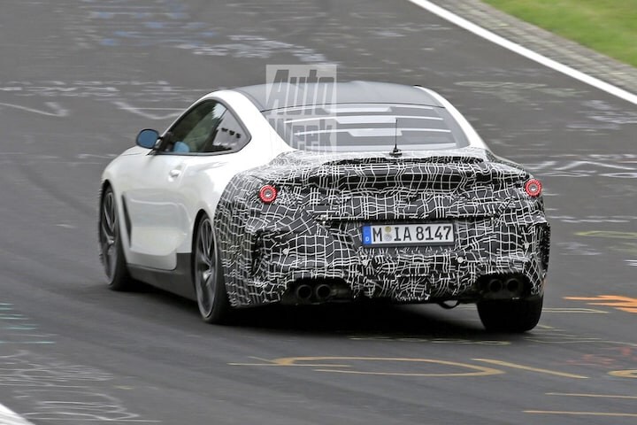 BMW 8-serie middenmotor spionage