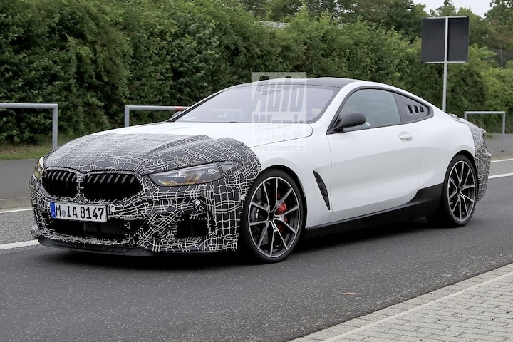 BMW 8-serie middenmotor spionage