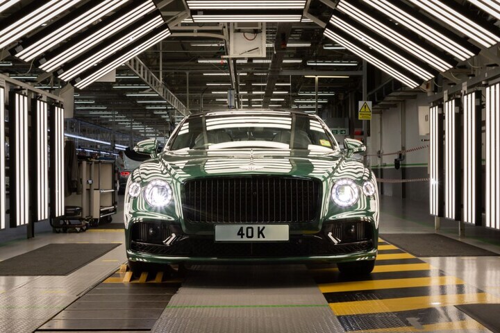 Bentley Flying Spur productie