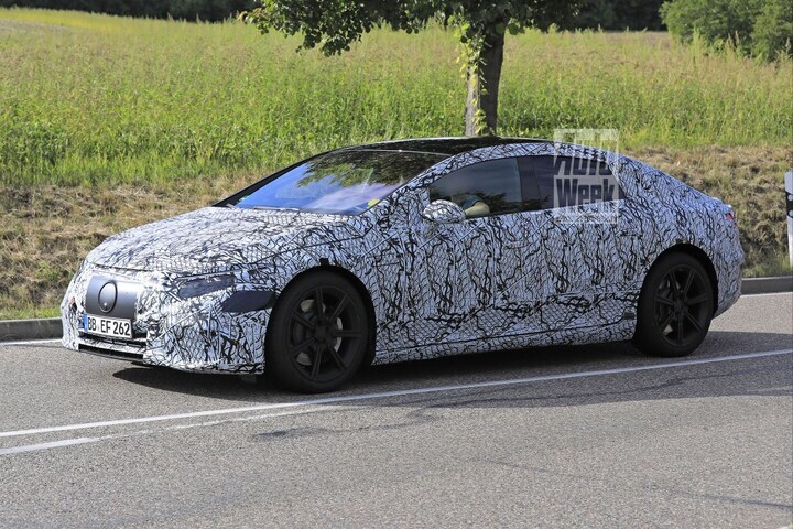 Mercedes-Benz EQS Spyshots