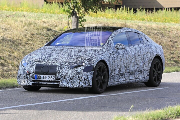 Mercedes-Benz EQS Spyshots