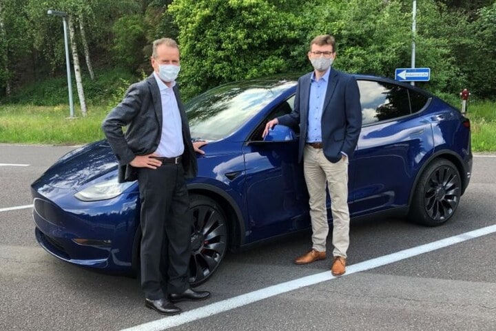 Tesla Model Y Herbert Diess