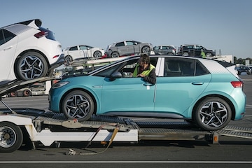 Volkswagen ID3 productie fabriek levering autotrei