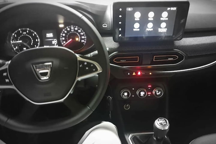 Interieur Dacia Sandero en Logan