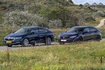 Skoda Honda Octavia Civic