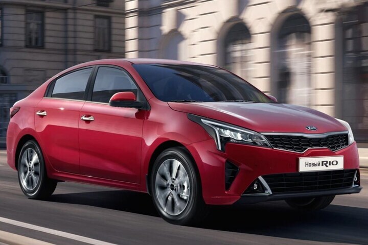 Kia Rio Sedan facelift (Rusland, China)