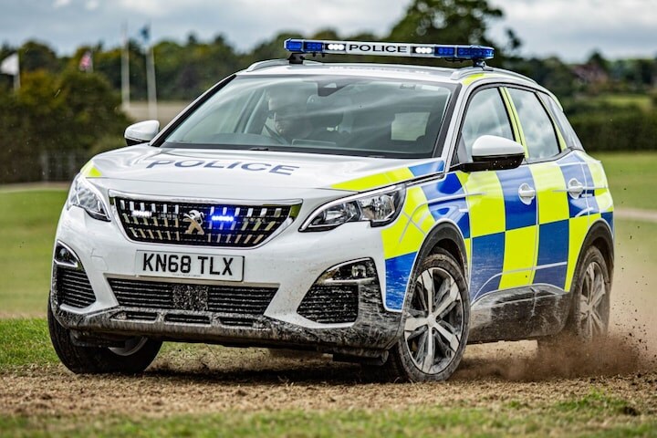 Peugeot politie Verenigd Koninkrijk