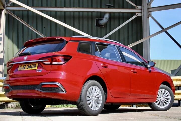 MG5 EV elektrische stationwagen