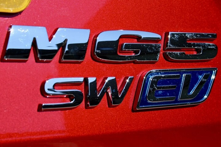 MG5 EV elektrische stationwagen