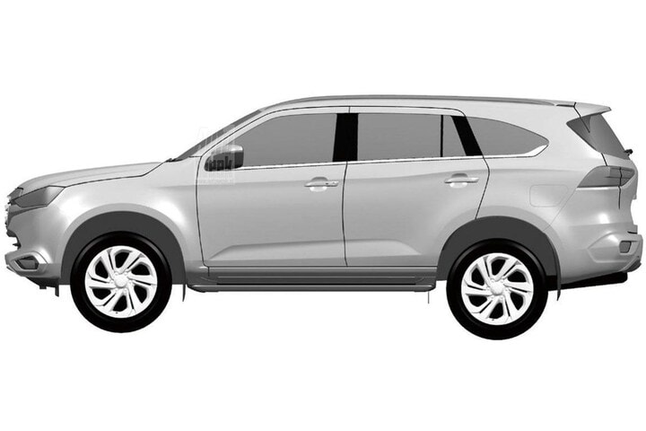 Patent Isuzu MU-X