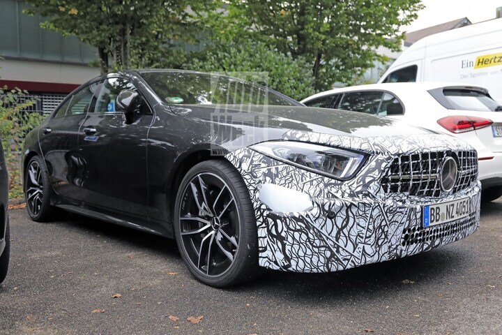 Mercedes-Benz CLS spyshots