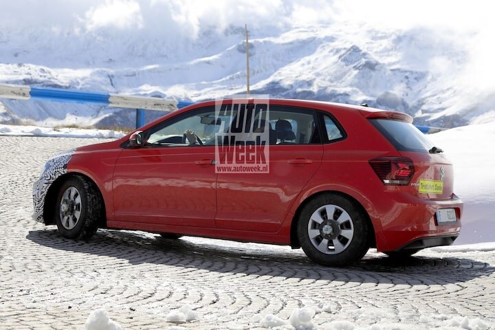 Skoda Fabia mule spionage