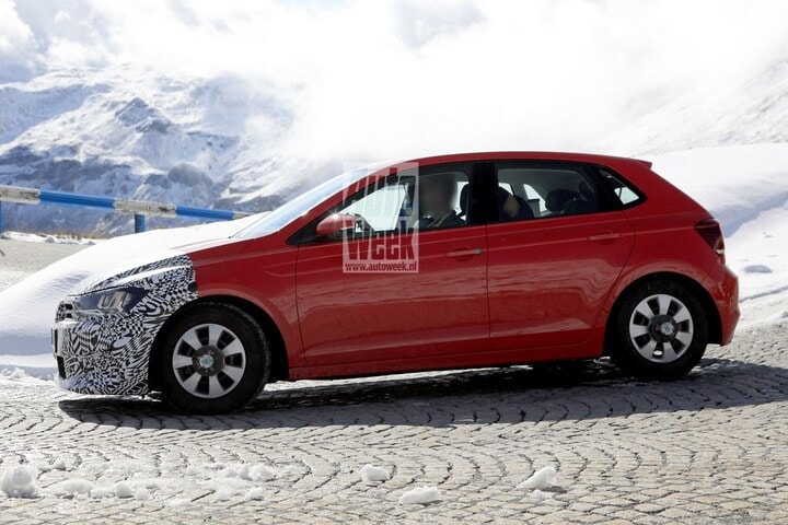 Skoda Fabia mule spionage