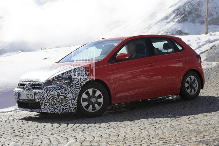 Skoda Fabia mule spionage