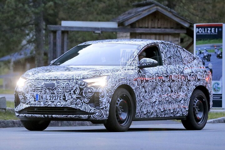 Spyshots Audi Q4 Sportback E-tron