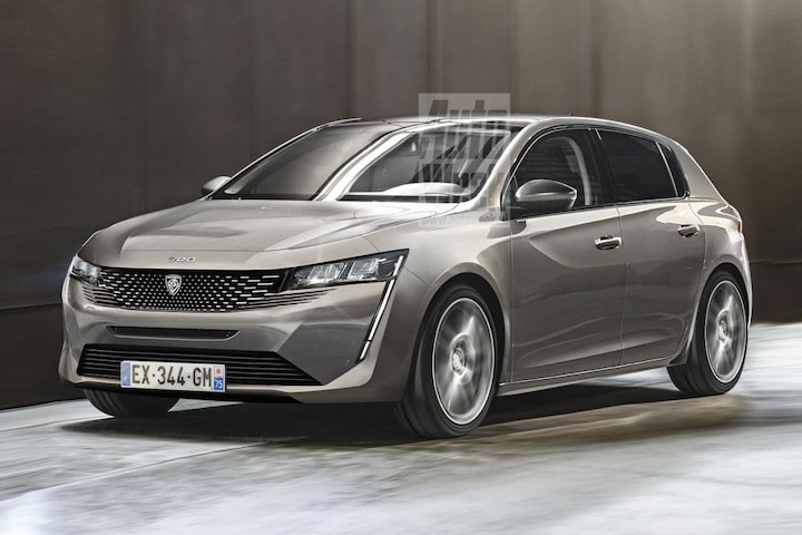 Peugeot 308 illustratie