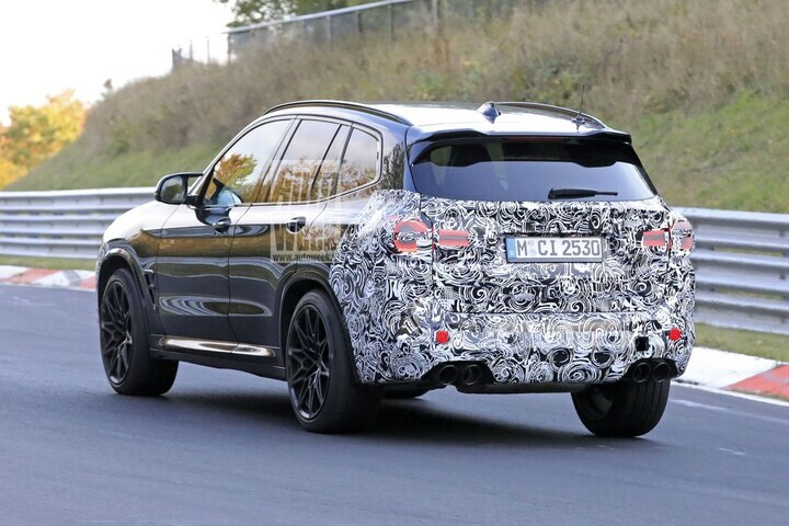 BMW X3 M Spyshots
