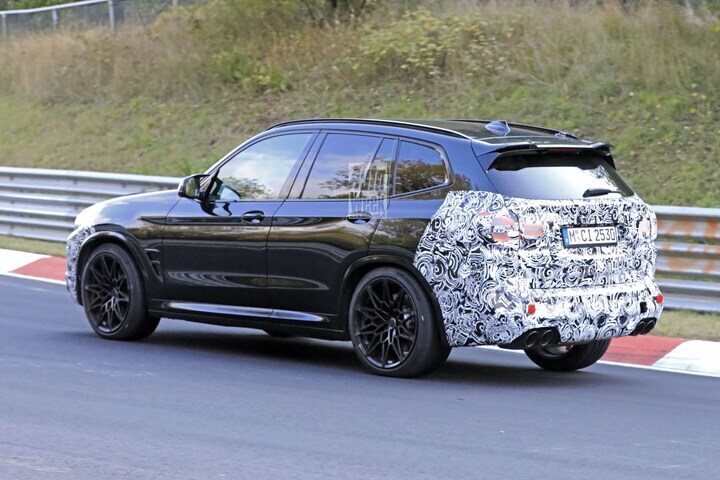 BMW X3 M Spyshots