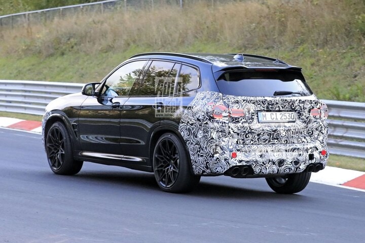 BMW X3 M Spyshots