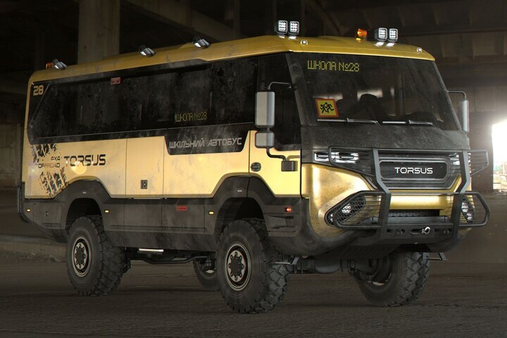 Torsus Preatorian schoolbus
