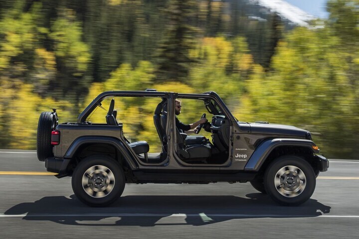 Jeep Wrangler en Gladiator zijspiegels Mopar