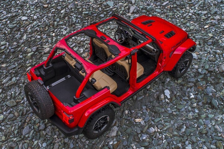 Jeep Wrangler en Gladiator zijspiegels Mopar