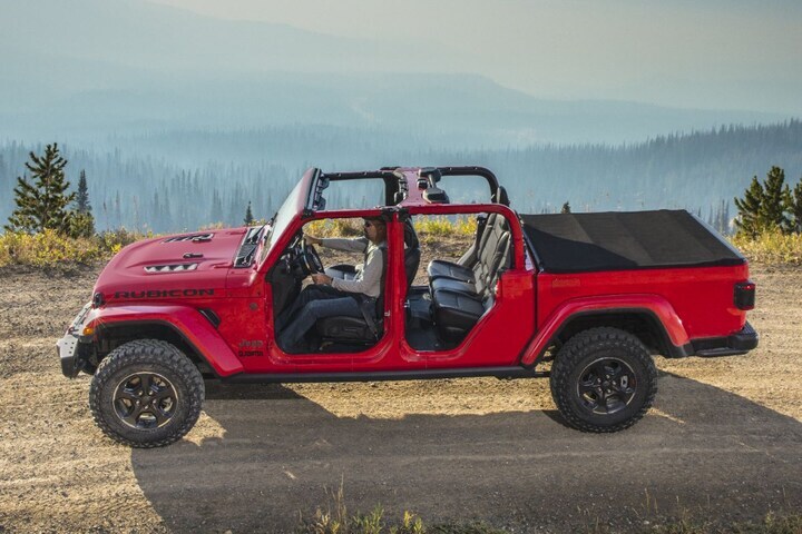 Jeep Wrangler en Gladiator zijspiegels Mopar