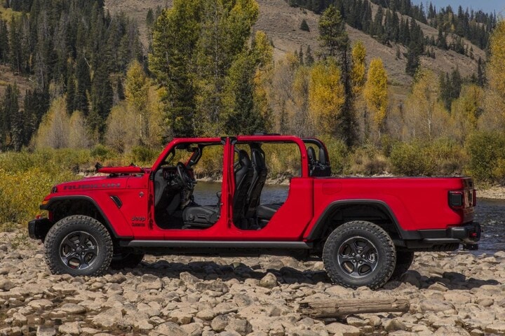 Jeep Wrangler en Gladiator zijspiegels Mopar