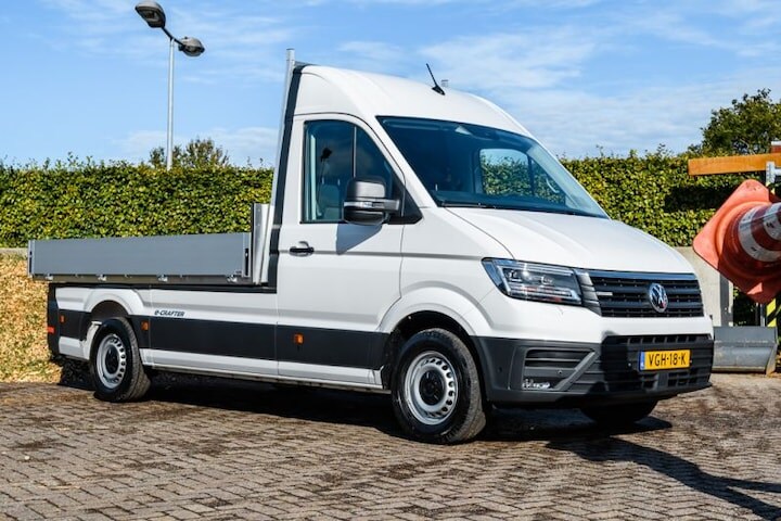 Volkswagen e-Crafter pick-up en kipper