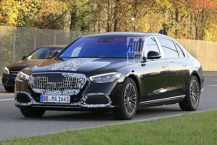 Spyshots Mercedes-Maybach S-klasse