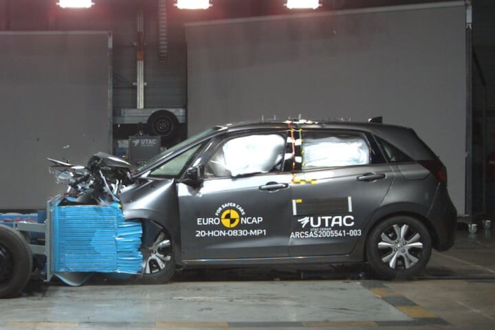 Euro NCAP Mazda MX-30 en Honda Jazz