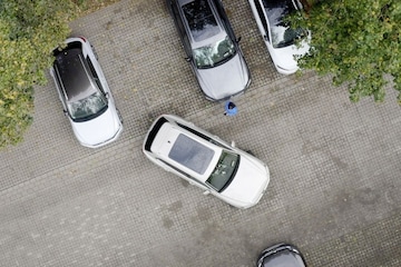 Volkswagen Touareg inparkeren