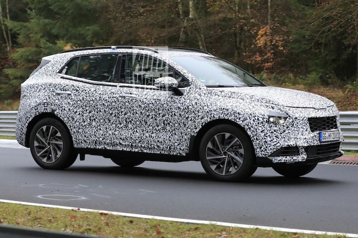 Kia Sportage spyshots