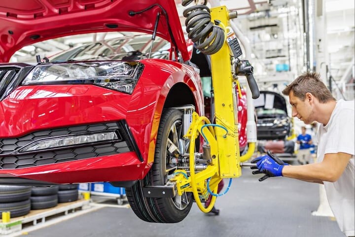 Skoda productie