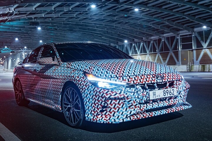 Hyundai Elantra N teaser
