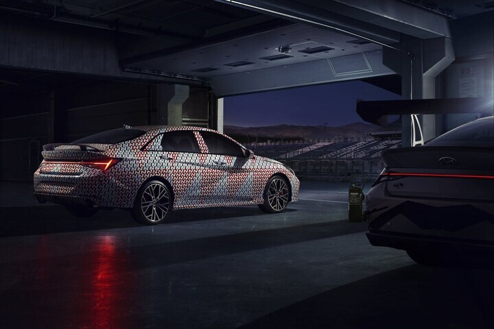 Hyundai Elantra N teaser