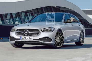 Mercedes-Benz C-klasse illustratie