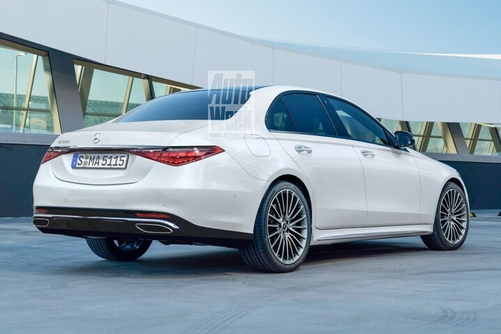 Mercedes-Benz C-klasse illustratie