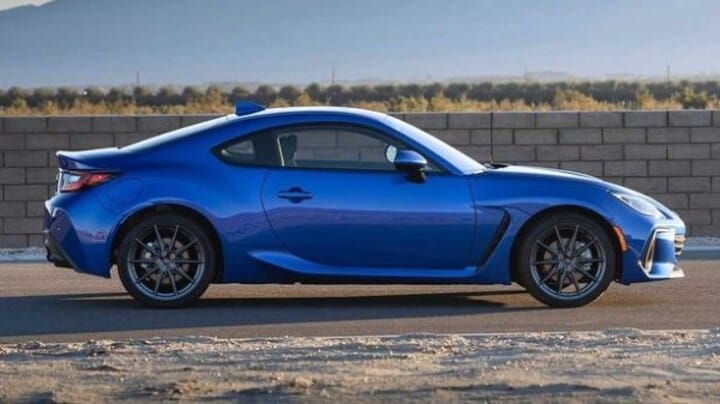 Subaru BRZ gelekt