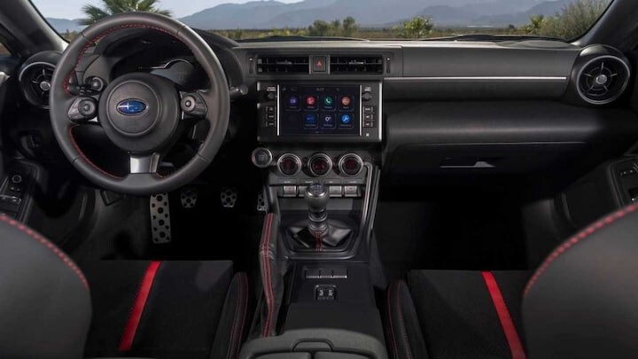 Subaru BRZ gelekt