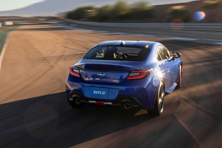 Subaru BRZ gelekt
