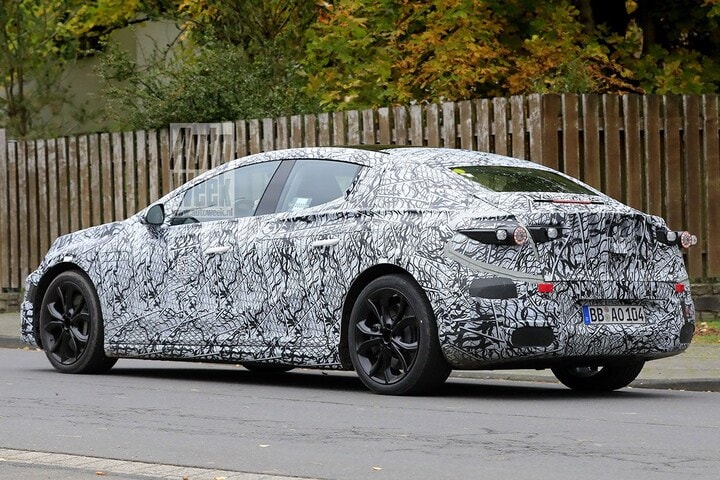 Spyshots Mercedes-Benz EQE