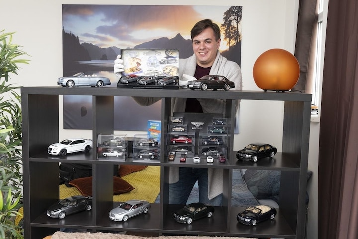 JORAN VAN DEN BOOM ? Verzamelaar Bentley modellen