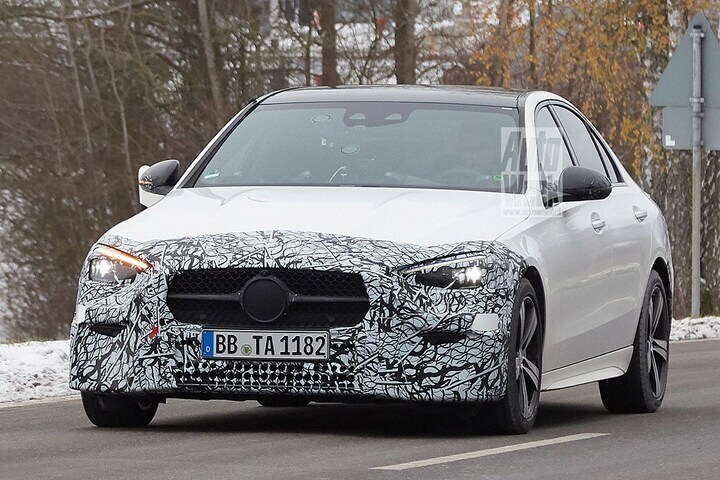 Spyshots Mercedes-Benz C-klasse