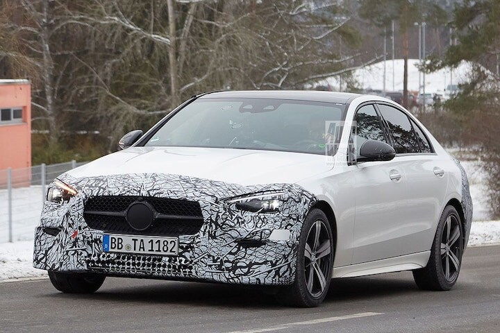 Spyshots Mercedes-Benz C-klasse