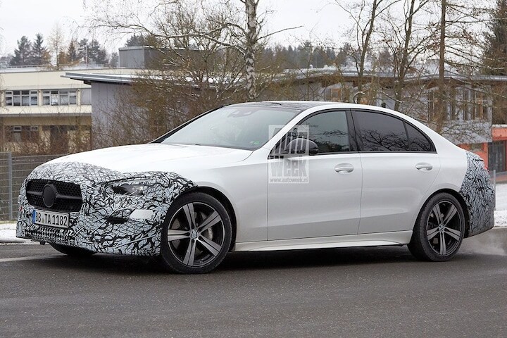 Spyshots Mercedes-Benz C-klasse