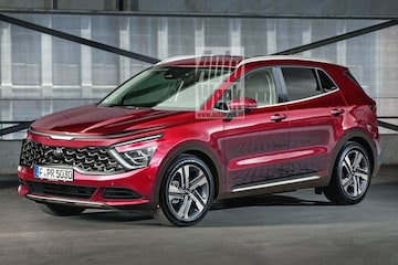 Kia Sportage illustratie