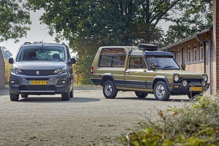 Peugeot Rifter en Talbot-Matra Ranchero