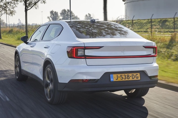 EV elektrische auto multitest Polestar Tesla