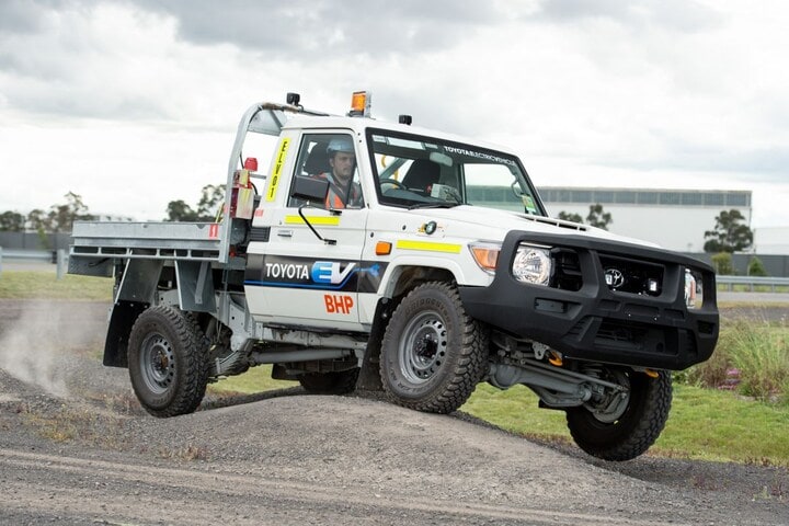 Toyota Land Cruiser J70 elektrisch